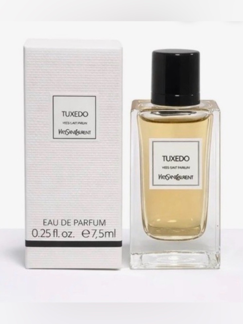 YSL Yves Saint Laurent Tuxedo Eau De Parfum Mini Splash 0.25oz/7.5ml Travel Size
